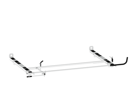 Clamp & Lock HD Aluminum Ladder Rack Kit – Double – 8′ Most Commercial Caps